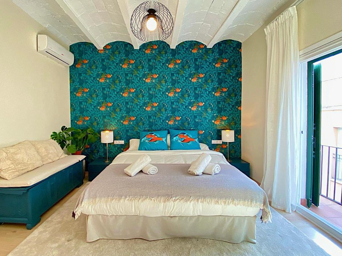 Abbott Apartment - 1 Min From The Beach - 100M2 - Sleeps 8 Сиджес Экстерьер фото